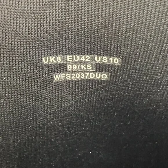 NWB HUNTER Women Refined Low Heel Biker Rubber Black Gloss Rain Boot Duo Size 10 - Picture 12 of 13